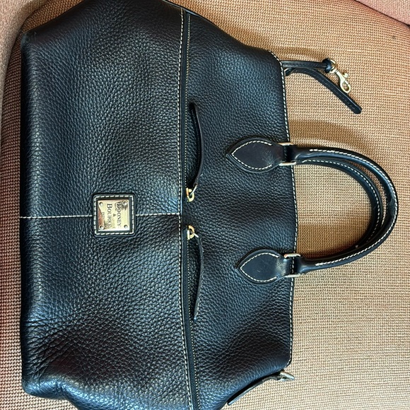 Dooney & Bourke black Hobo Bag leather - Picture 1 of 5